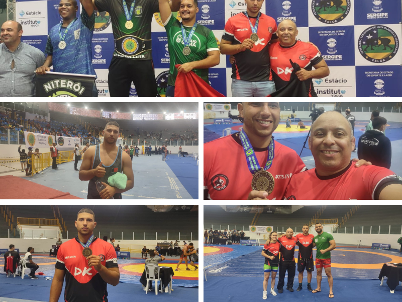Atleta do Prolcariri, conquistou medalha de bronze no Campeonato Brasileiro de Wrestling (luta Olímpica)