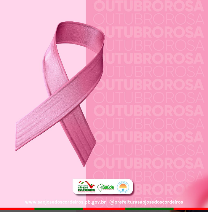 Prefeitura de São José dos Cordeiros divulga programação do Outubro Rosa nas unidades de saúde