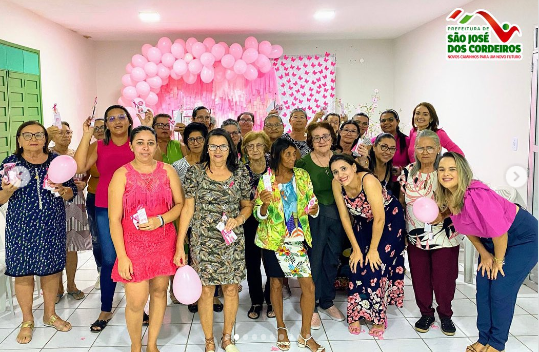 Em São José dos Cordeiros: CRAS promove ação referente a campanha do Outubro Rosa