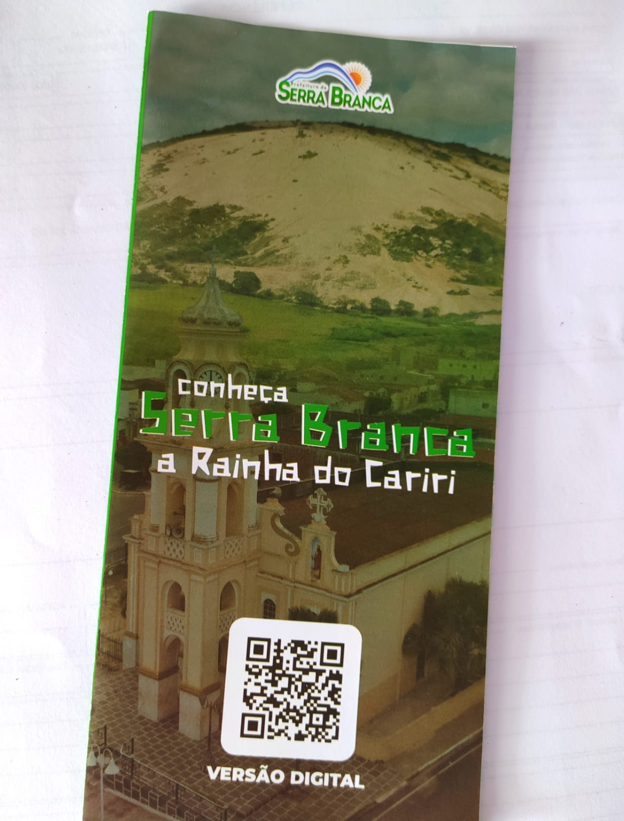 Secretaria de Meio Ambiente fará distribuição de fôlderes e colagem de banners sobre atrativos turísticos de Serra Branca