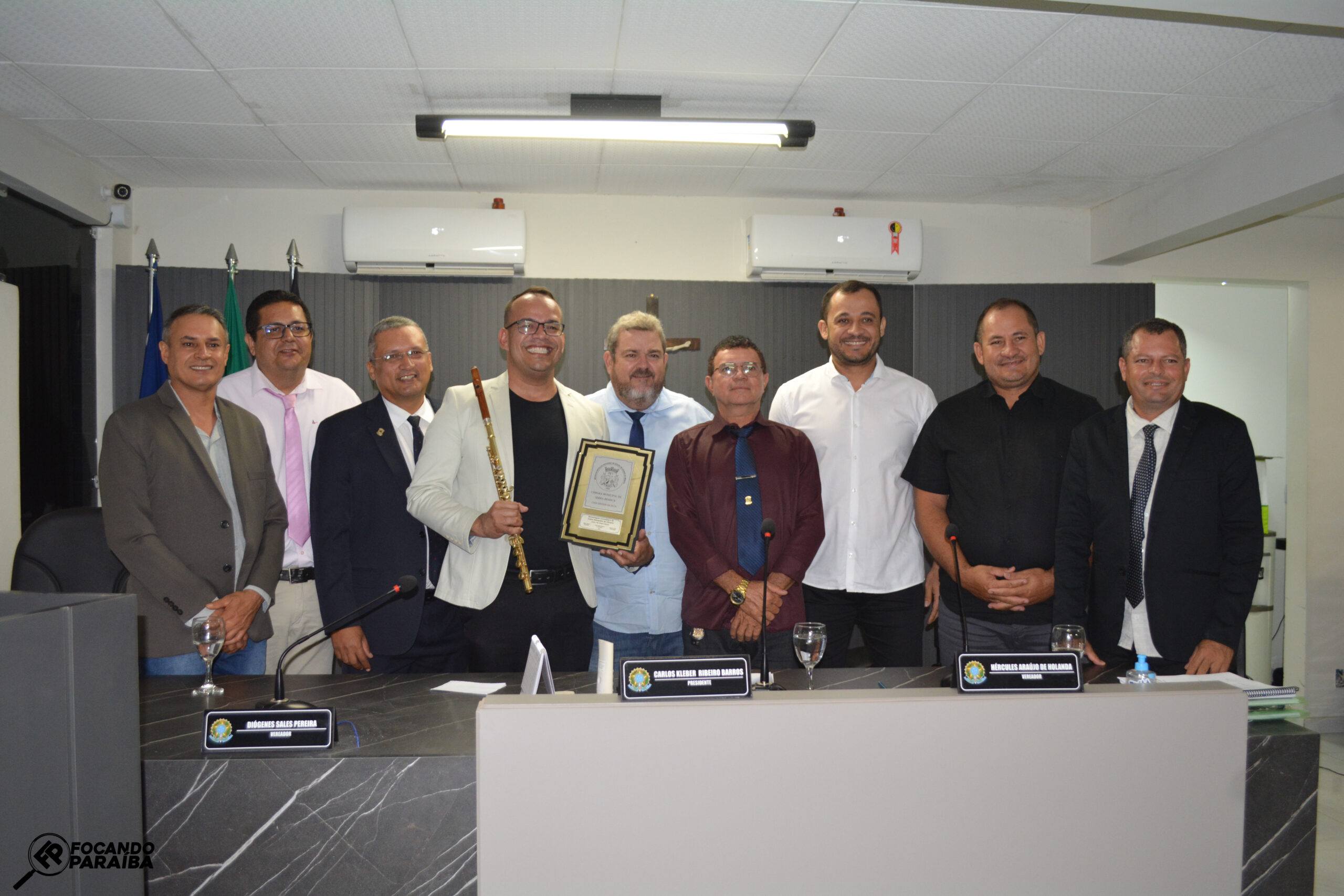 Sessão Solene em homenagem ao músico serra-branquense Carlos Alexandre