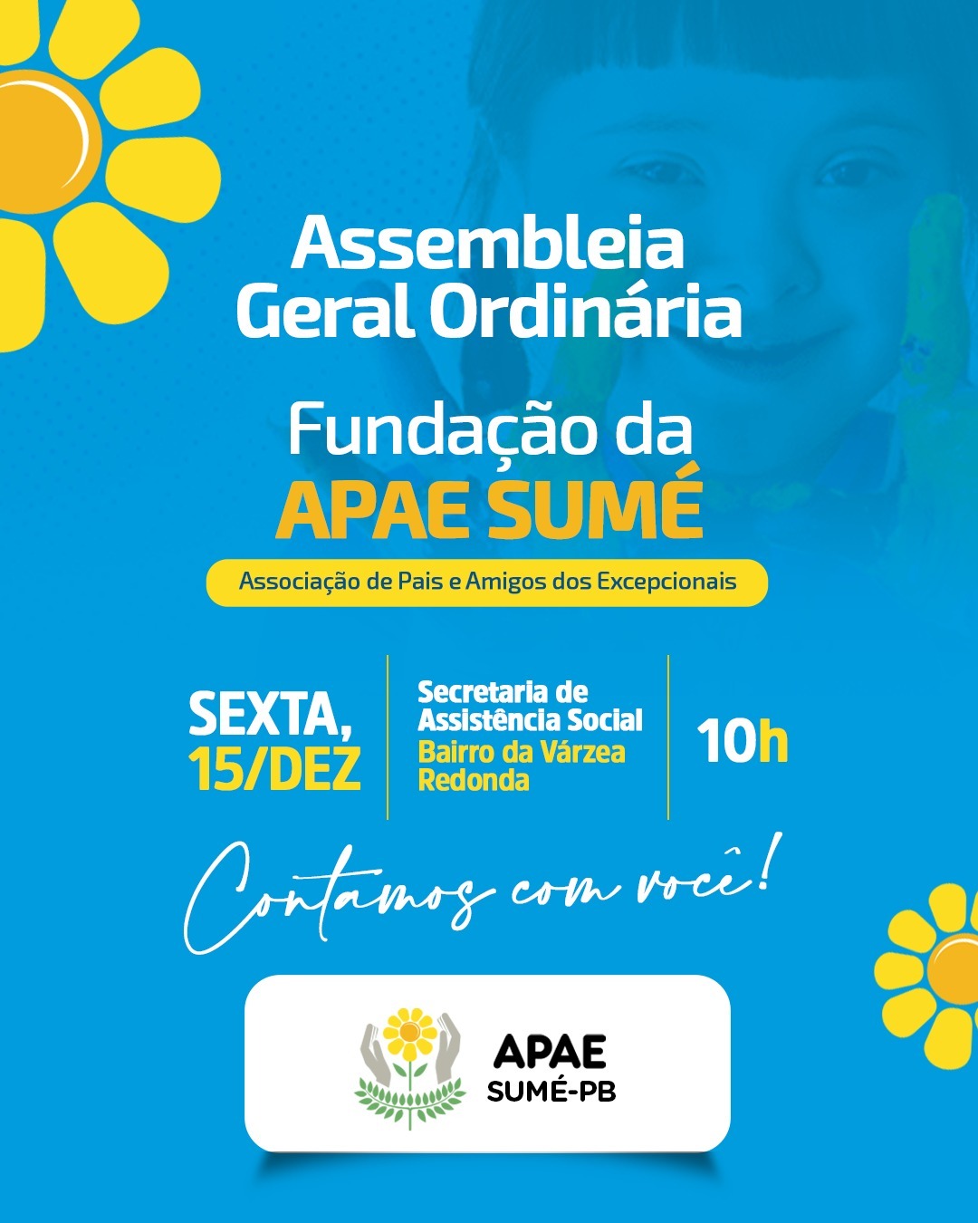 INFORME PUBLICITÁRIO: Comunidade se organiza para fundar a APAE em Sumé