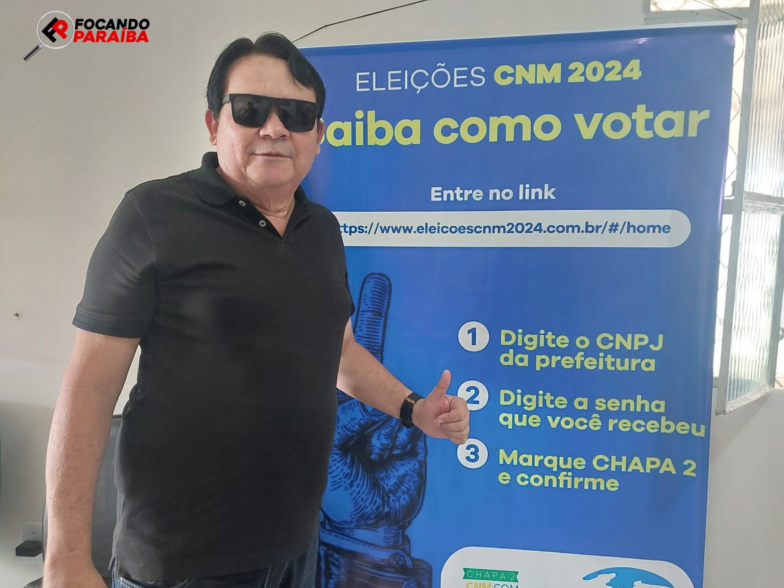 Prefeito Souzinha participa de votação da chapa da CNM