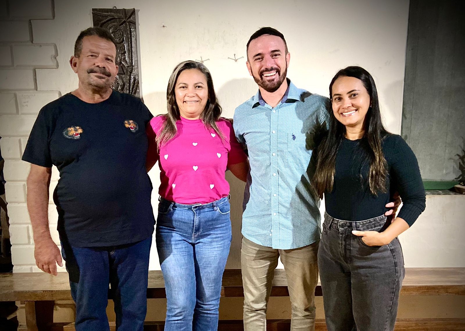 Amparo: Maria Pedrosa recebe apoio do Pastor Jader Medeiros