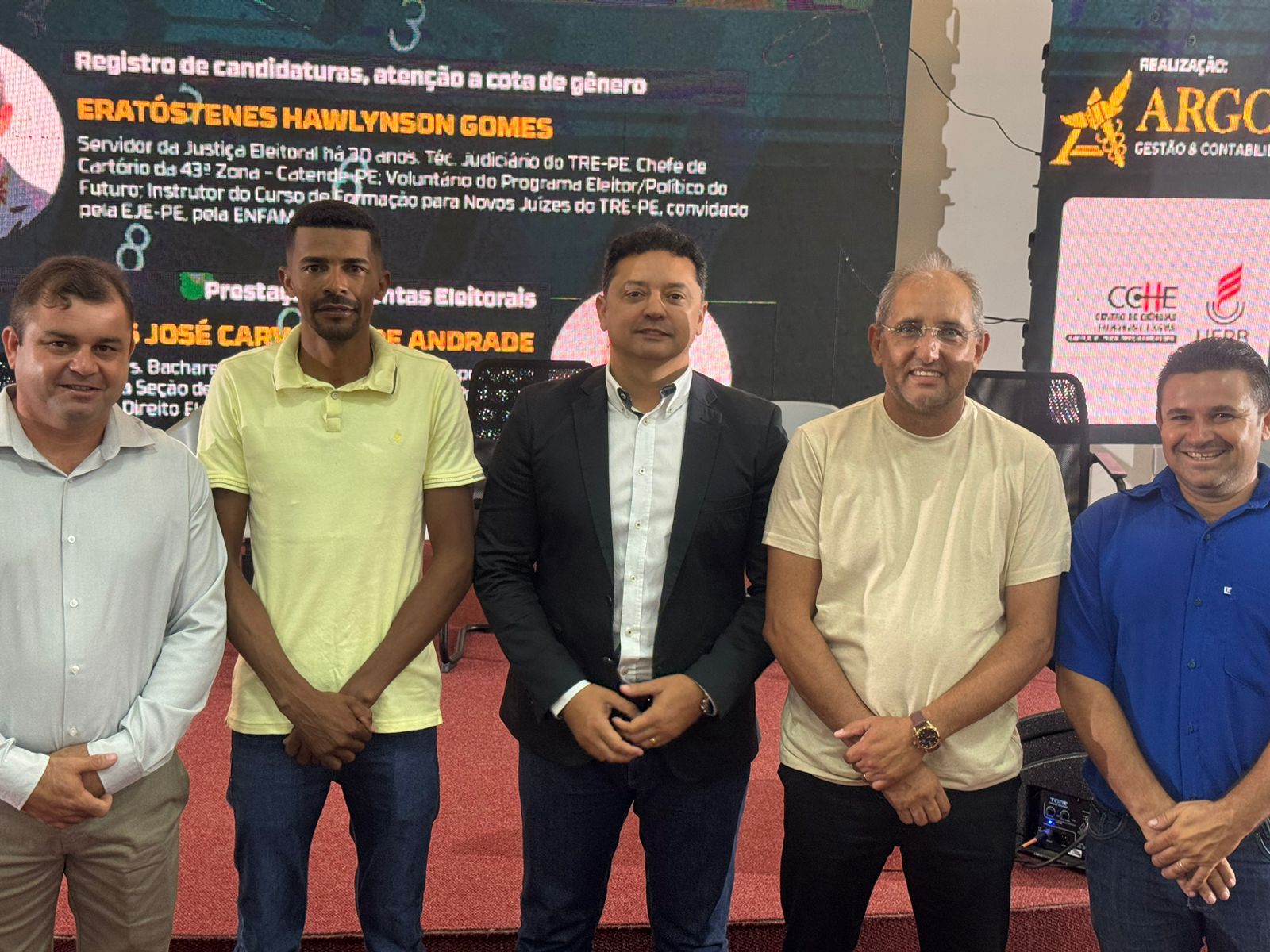 Vereadores de Sumé participam do do 1° Simpósio de Contabilidade Eleitoral do Cariri