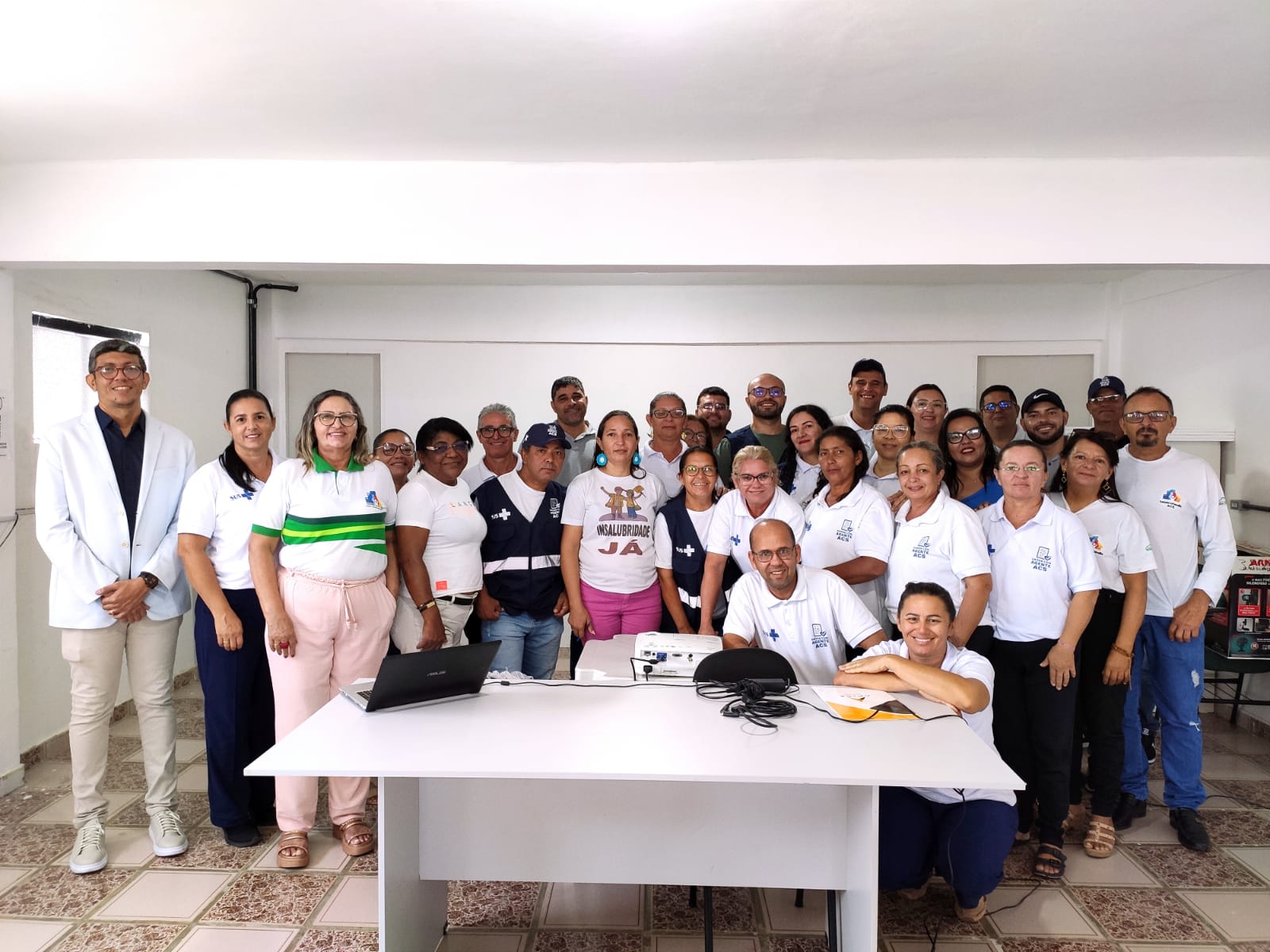 Secretaria de Saúde de Serra Branca oferta curso de capacitação e atualização para agentes comunitários de saúde