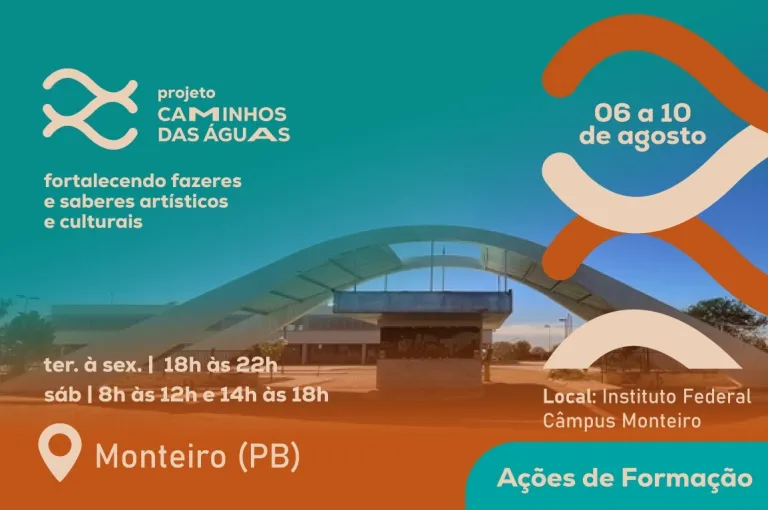 Curso sobre projeto culturais, educomunicação e arte recebe inscrições