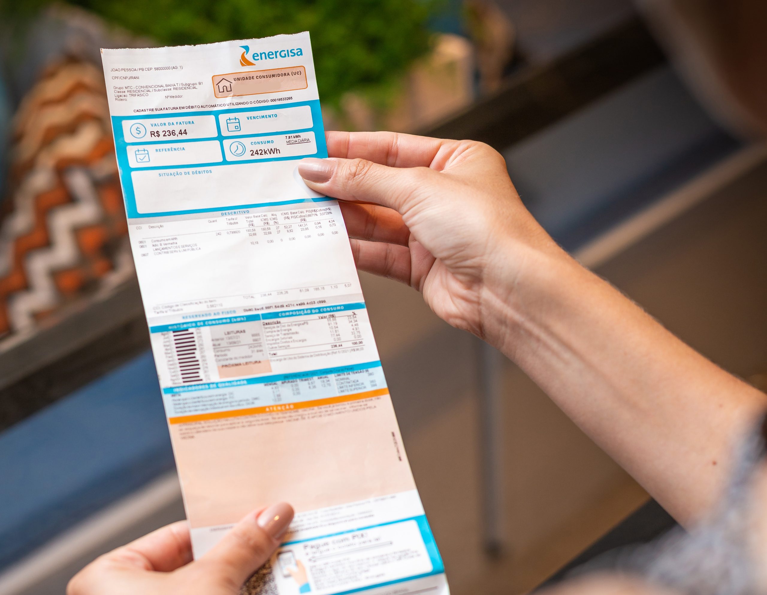 Paraíba terá bandeira vermelha patamar 2 em outubro, com aumento na conta de energia