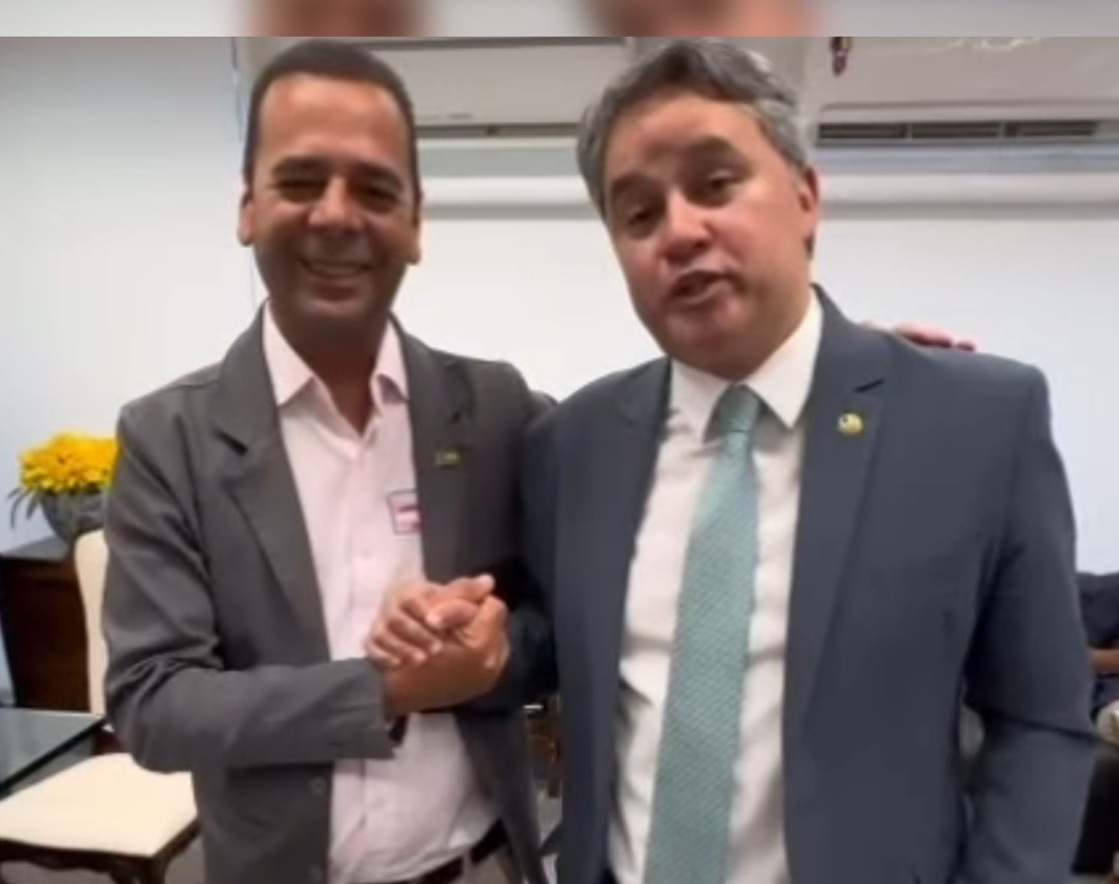 Prefeito Márcio Leite e senador Efraim Filho discutem novos projetos para São João do Tigre