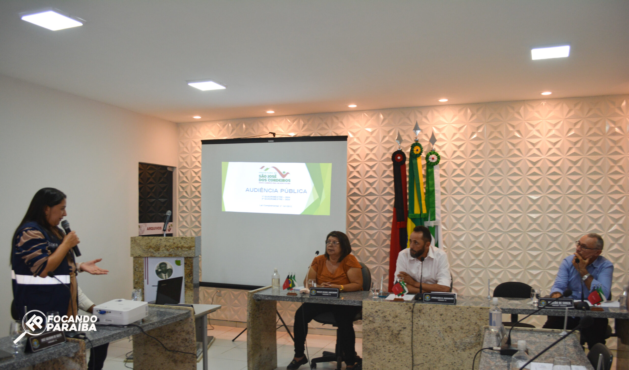 Em audiência na Câmara, Secretaria de Saúde realiza Prestação de Contas do 1º e 2º Quadriênio 2024, de São José dos Cordeiros