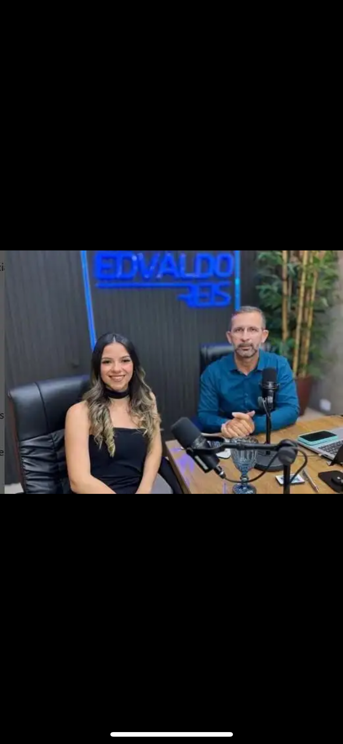 Letícia Ramos revela detalhes do 1º Big Brother Sumé em entrevista ao programa de Edvaldo Reis