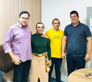 Presidente do CISCO, Genivaldo Tembório, recebe visita da gerente regional do Sebrae Cariri
