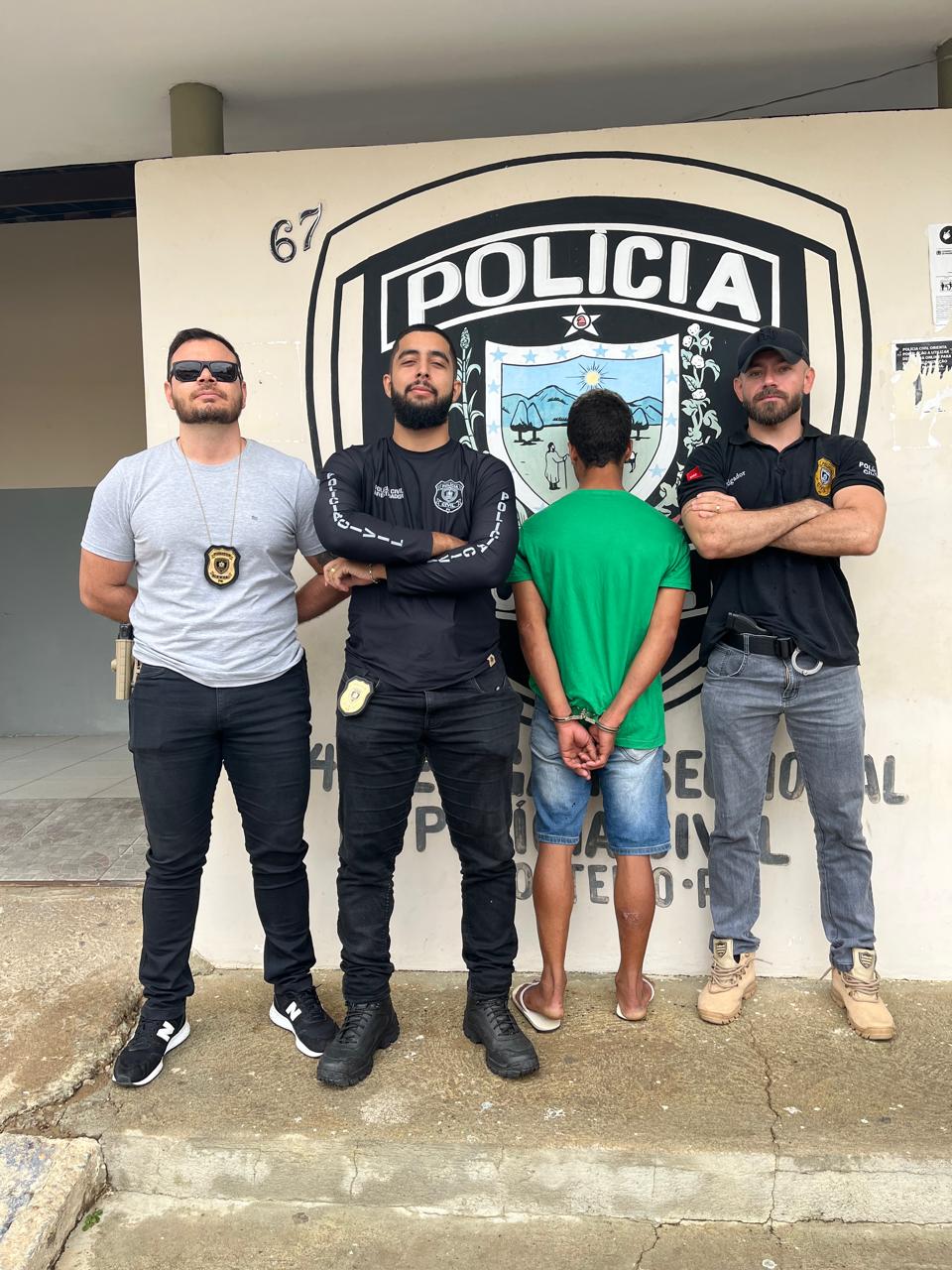 Polícia Civil de Monteiro-PB realiza prisão rápida de acusado por furto em Panificadora