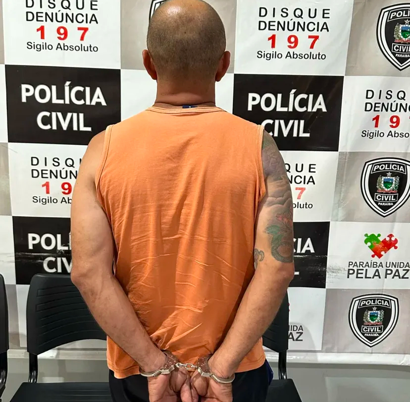 Polícia Civil prende suspeito pela morte de idoso em Camalaú