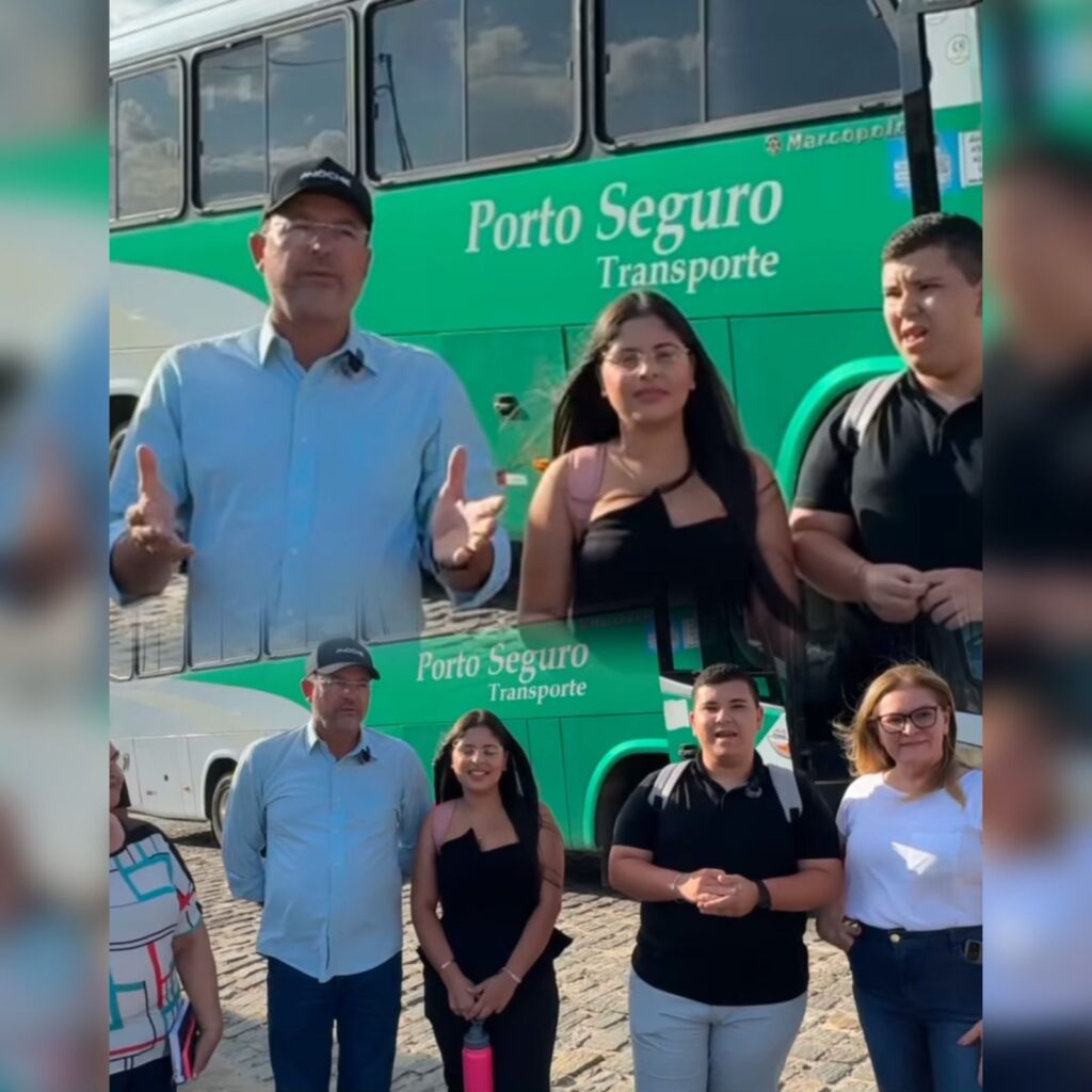 Prefeitura de São João do Cariri entrega ônibus rodoviário para universitários que estudam em Campina Grande