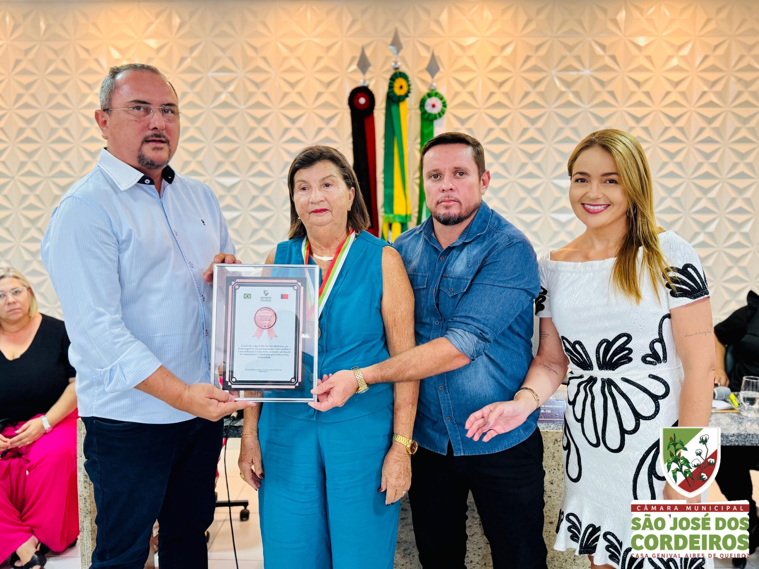 Câmara Municipal de São José dos Cordeiros realiza sessão solene em homenagem ao Dia Internacional da Mulher