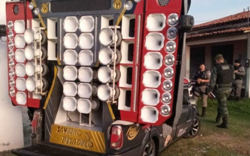 Paredões de som: quase R$ 10 mil são aplicados em multas por crime de poluição sonora na PB durante o carnaval