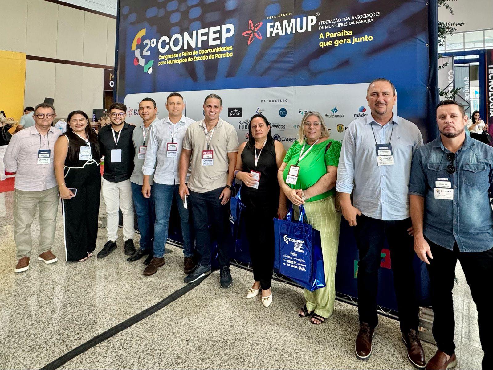 Prefeito Felício Queiroz participa do 2º CONFEP em busca de inovações para São José dos Cordeiros