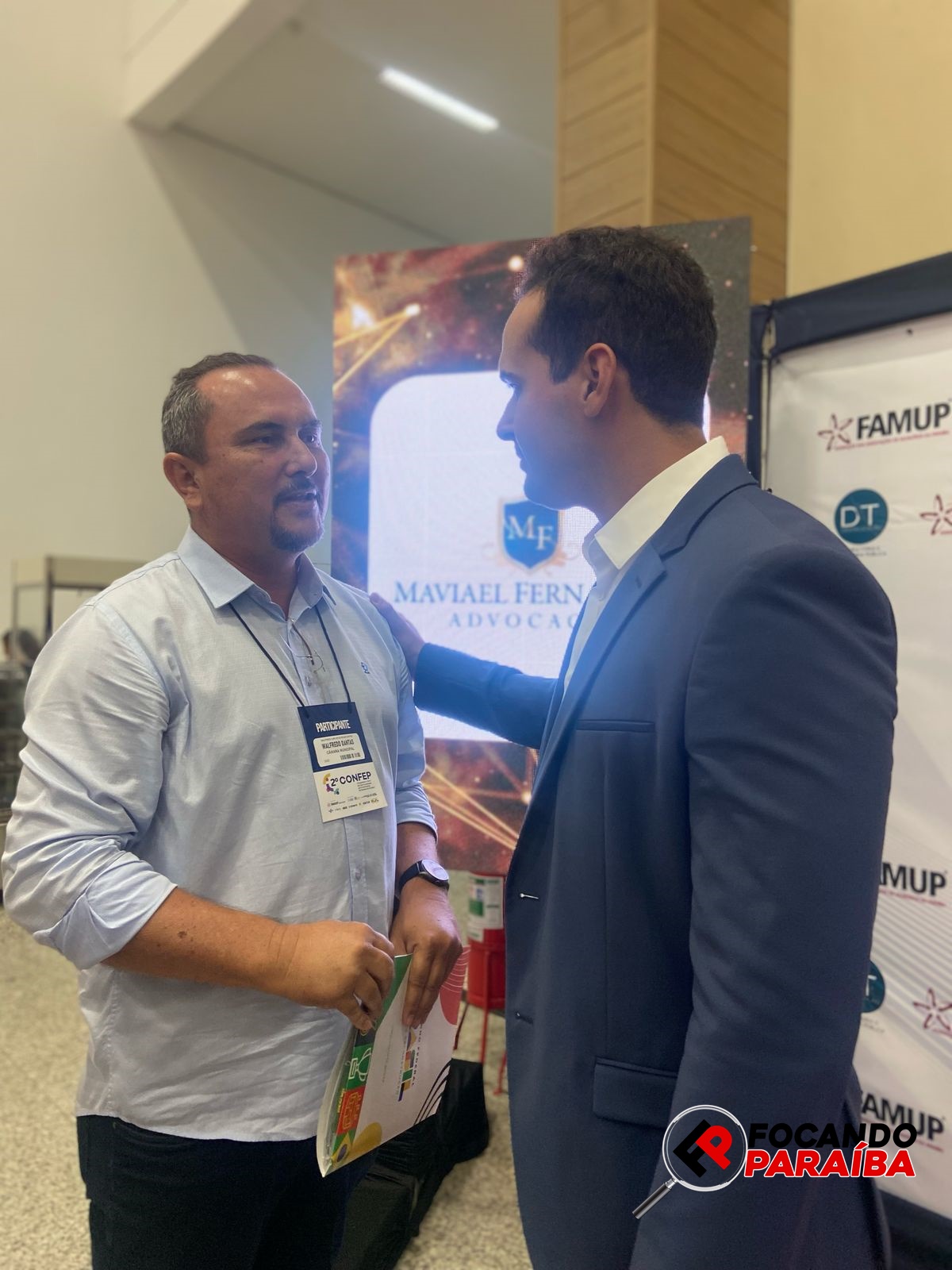 Presidente da Câmara de São José dos Cordeiros solicita benefícios para Zona Rural durante evento na Capital