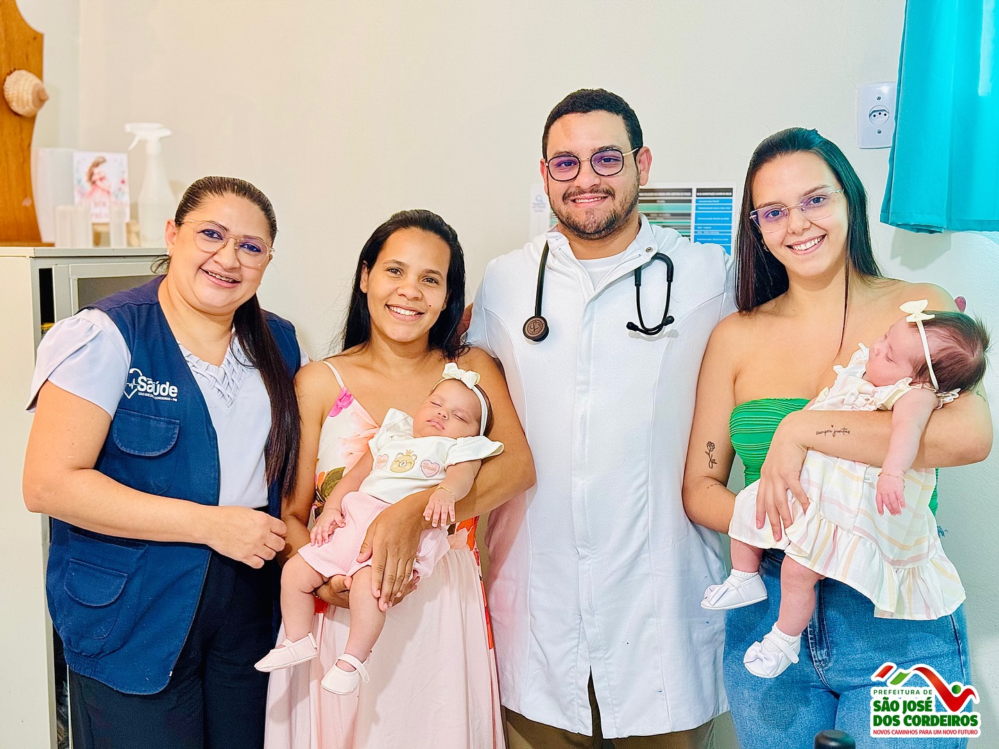 Prefeitura de São José dos Cordeiros inicia novo serviço de atendimento pediátrico com o médico Dr. João Rapfael