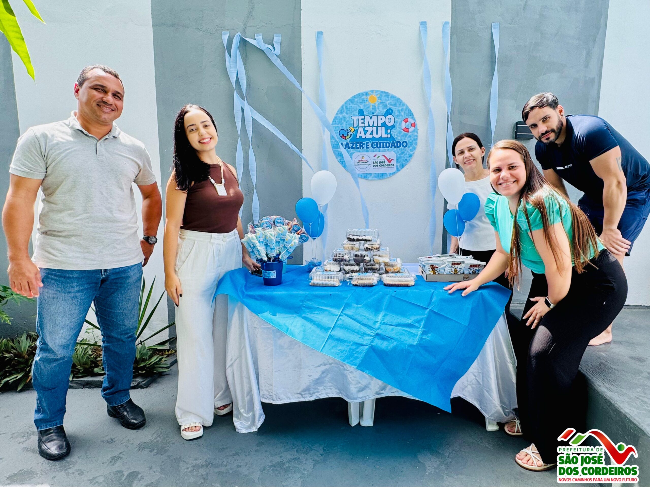 São José dos Cordeiros promove momento de lazer e inclusão para crianças com TEA e seus familiares
