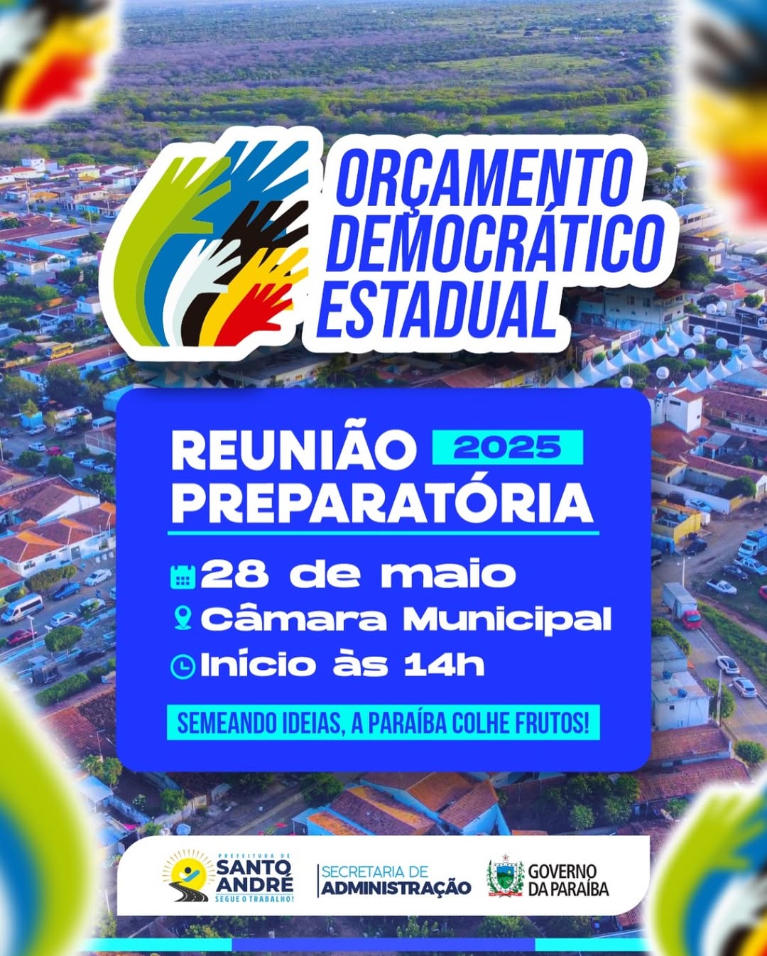 Santo André se prepara para o Orçamento Democrático Estadual com reunião aberta ao público