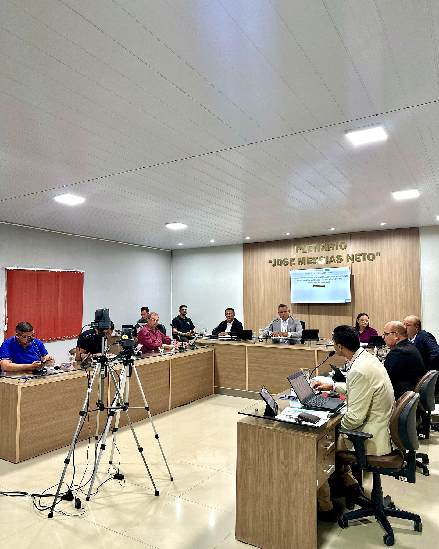 Câmara de Santo André realiza sessão ordinária e discute projetos e requerimento