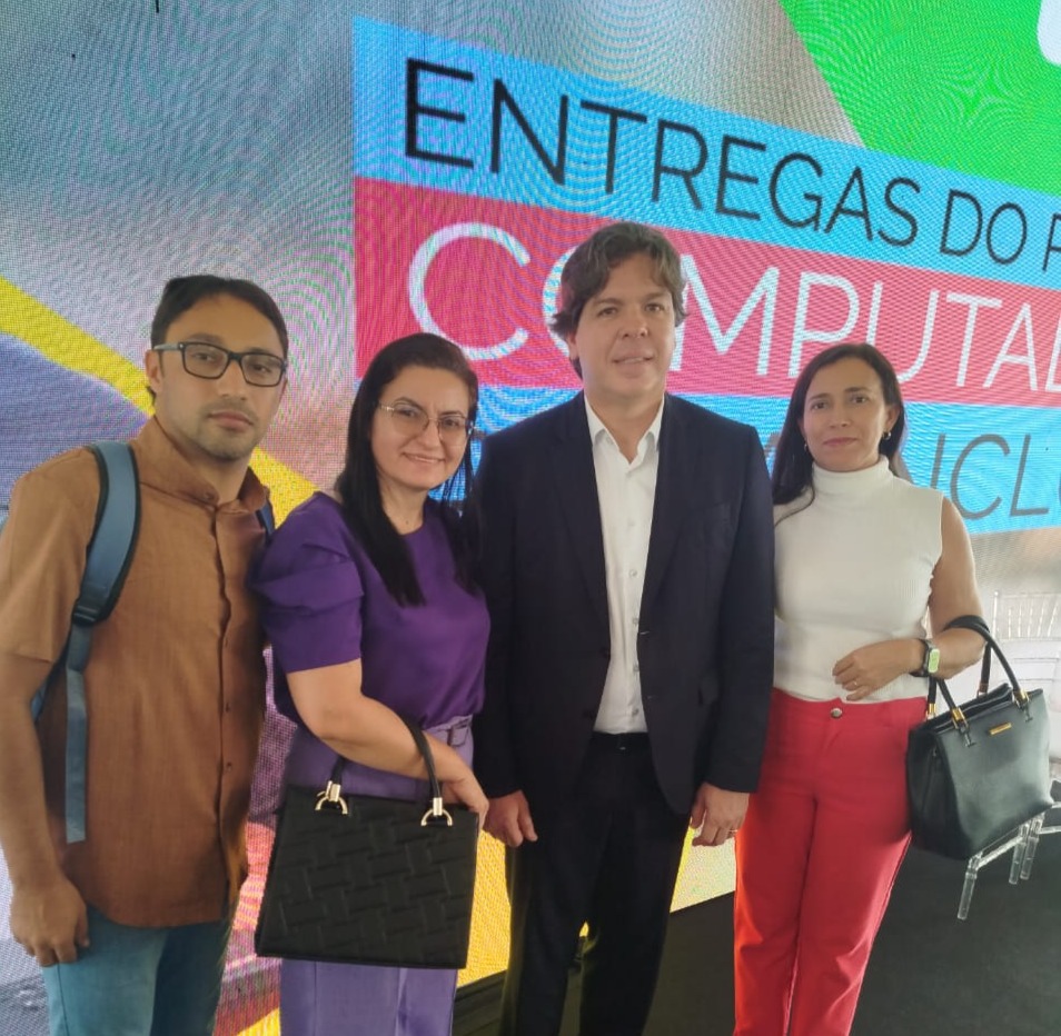 Educação de Sumé participa de inauguração do Centro de Recondicionamento de Computadores e adquire 20 equipamentos para Escola Maria Leite Rafael