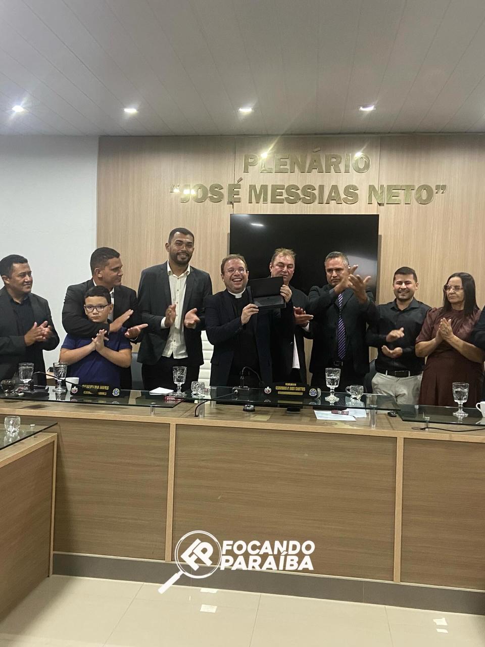 Câmara Municipal de Santo André homenageia Padre Fabrício Timotéo com Título de Cidadão Santoandreense