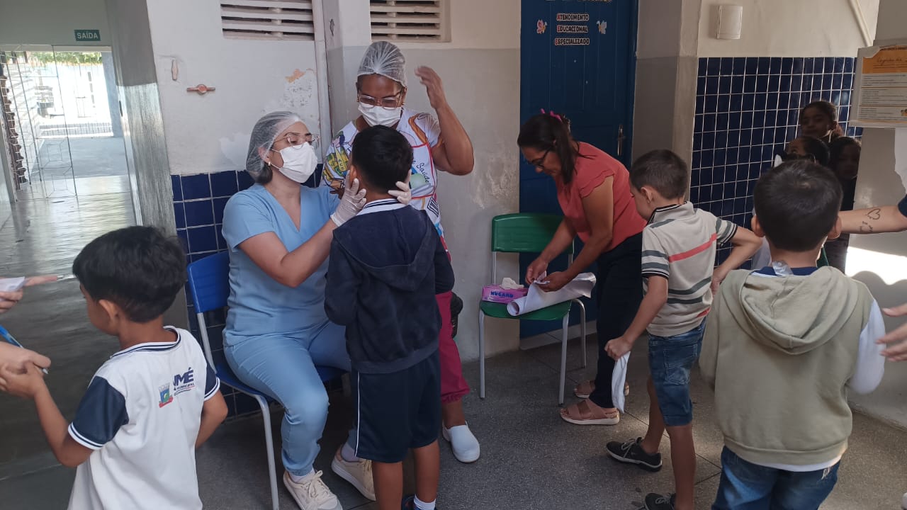 Em Sumé: Programa Saúde na Escola leva saúde bucal para as escolas públicas do município