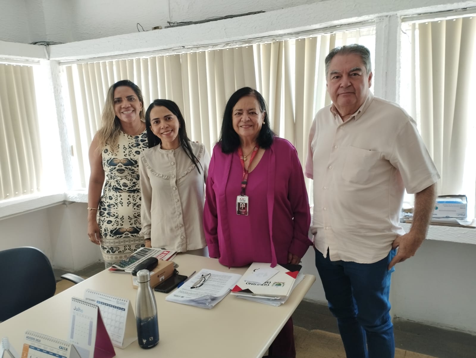Secretária de Assistência Social visita Cehap para acompanhar processo de finalização das 15 unidades habitacionais de Sumé