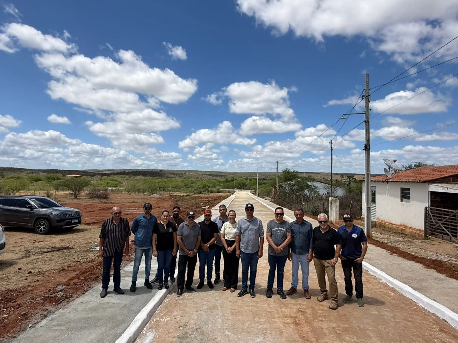Prefeito Onildo Lindberg entrega 6 novas ruas pavimentadas no bairro Bela Vista