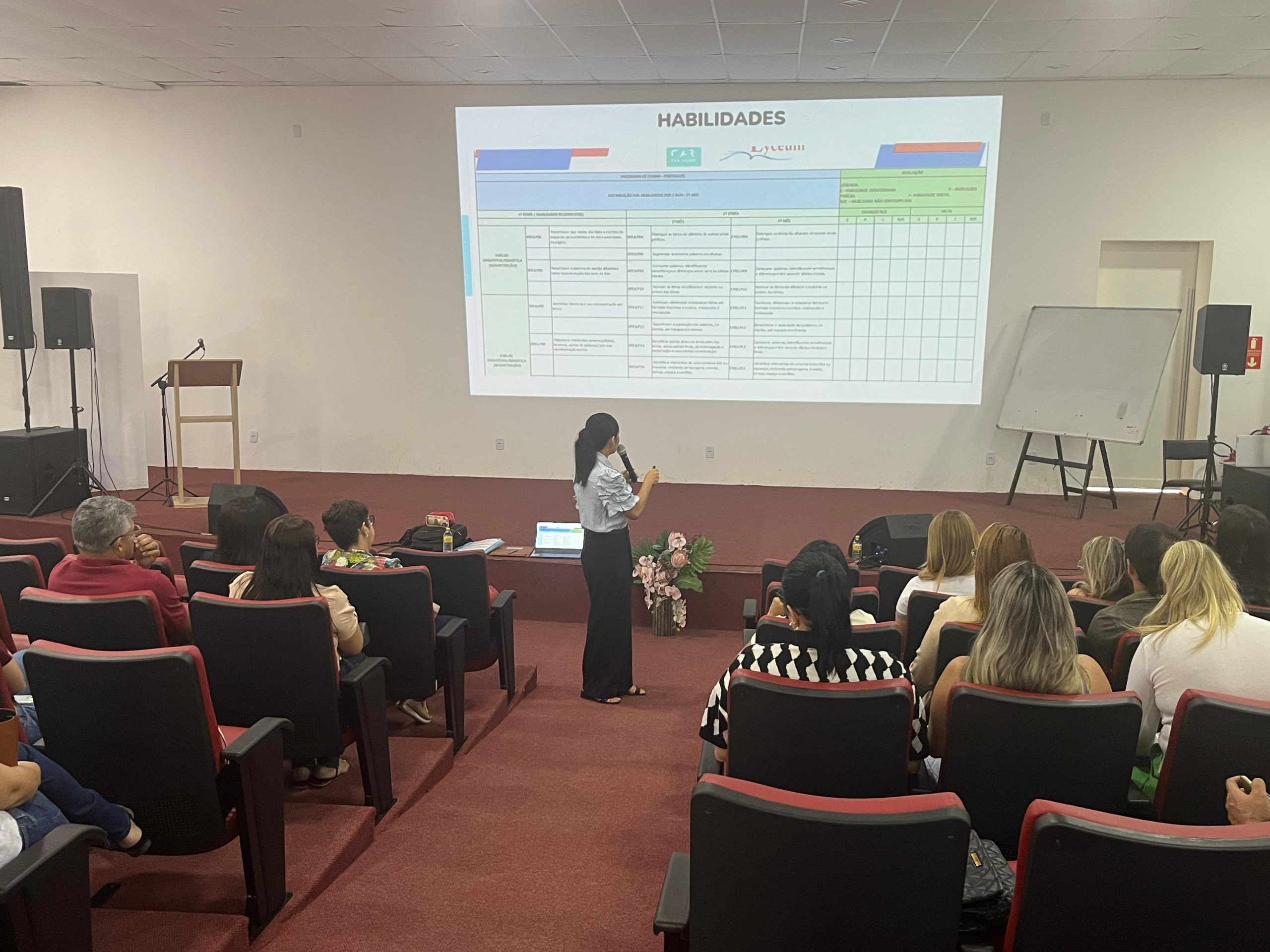 Sumé: Diretores escolares e coordenadores participam de formação com profissionais do Programa Educar Pra Valer