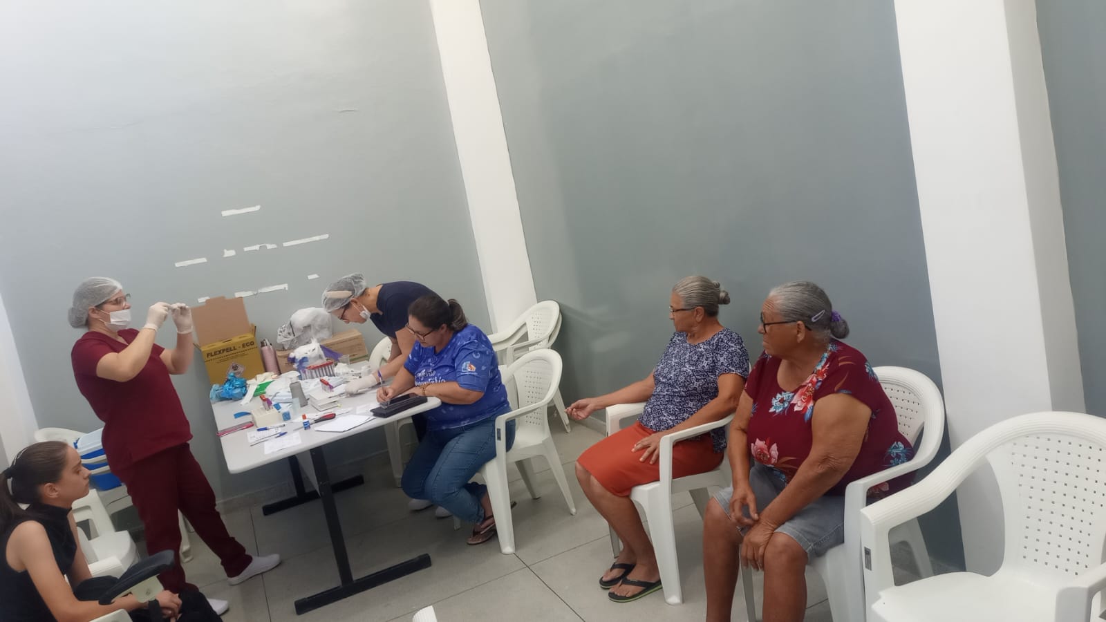 Secretaria de Saúde de Sumé leva serviço do laboratório municipal para a zona rural