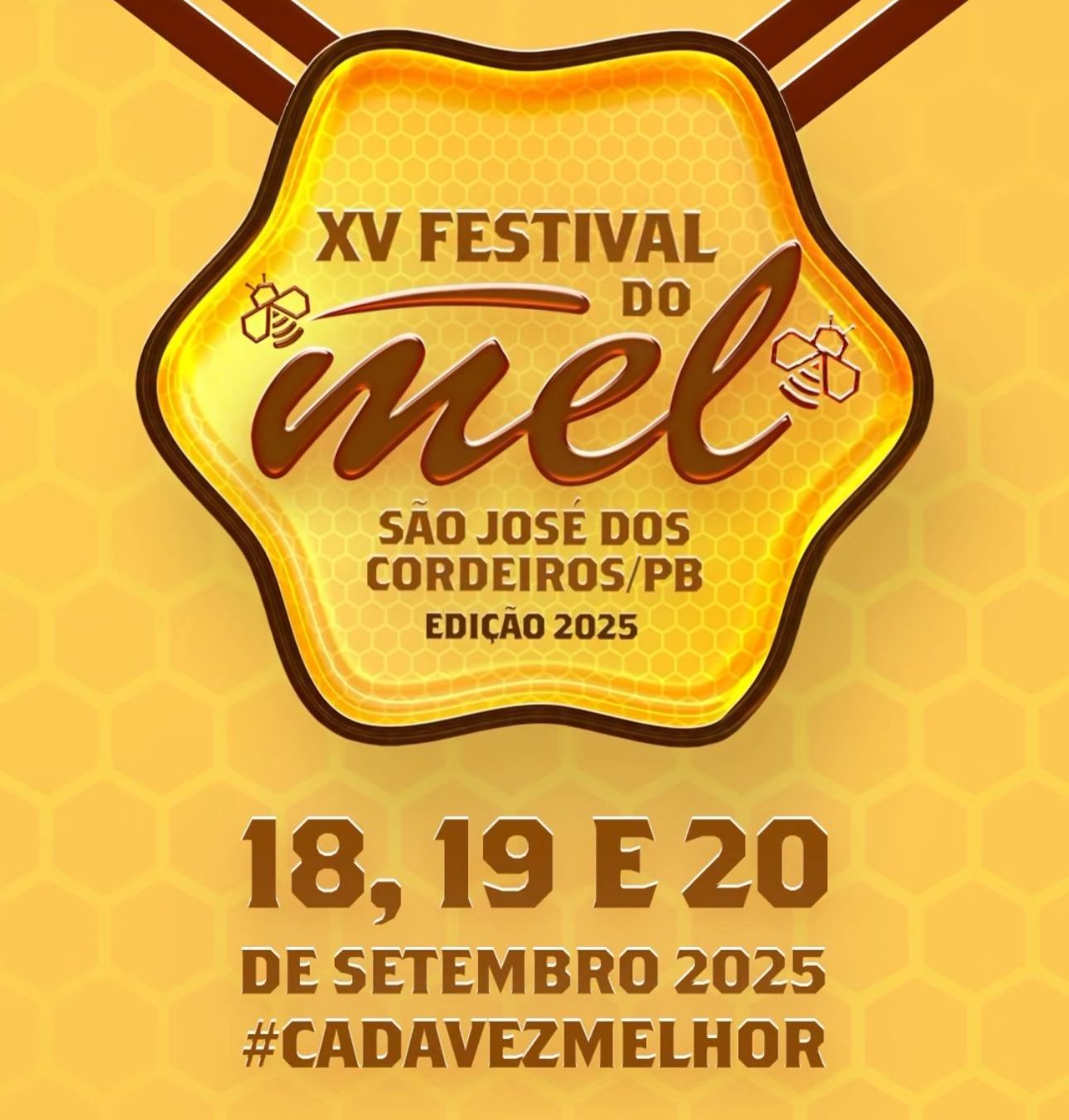 EXPECTATIVA: nesta sexta-feira começa a divulgação das atrações do Festival do Mel em São José dos Cordeiros