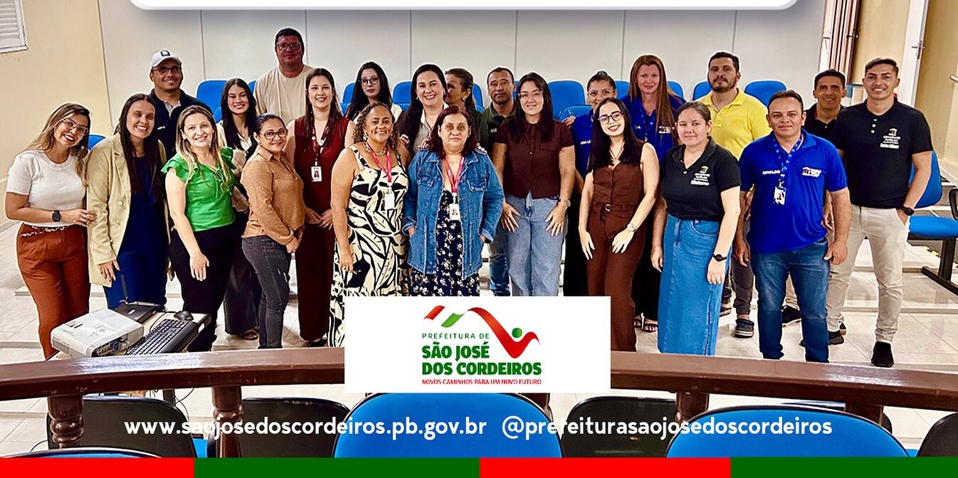 Profissionais de São José dos Cordeiros participam de formação do SINASE para fortalecer ações socioeducativas