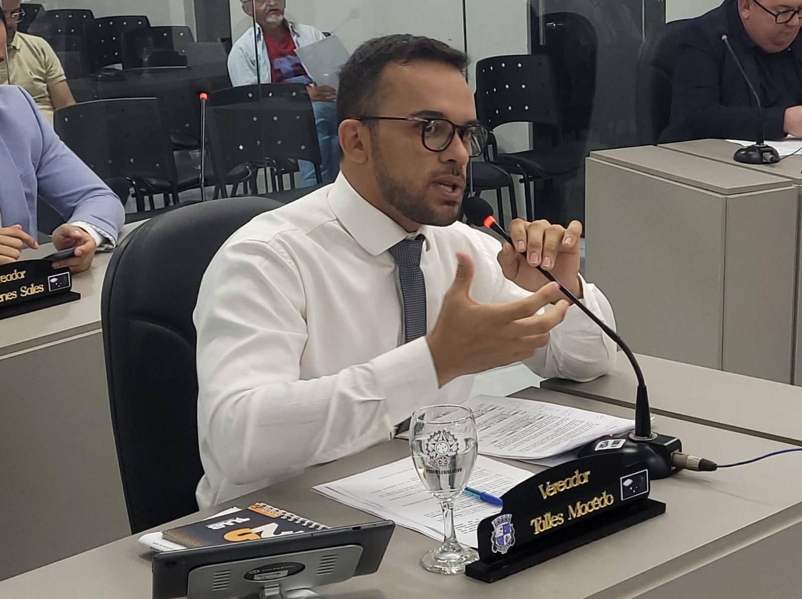 Trânsito de Serra Branca: Vereador Talles de Macêdo provoca audiência pública para melhorar organização das vias em Serra Branca