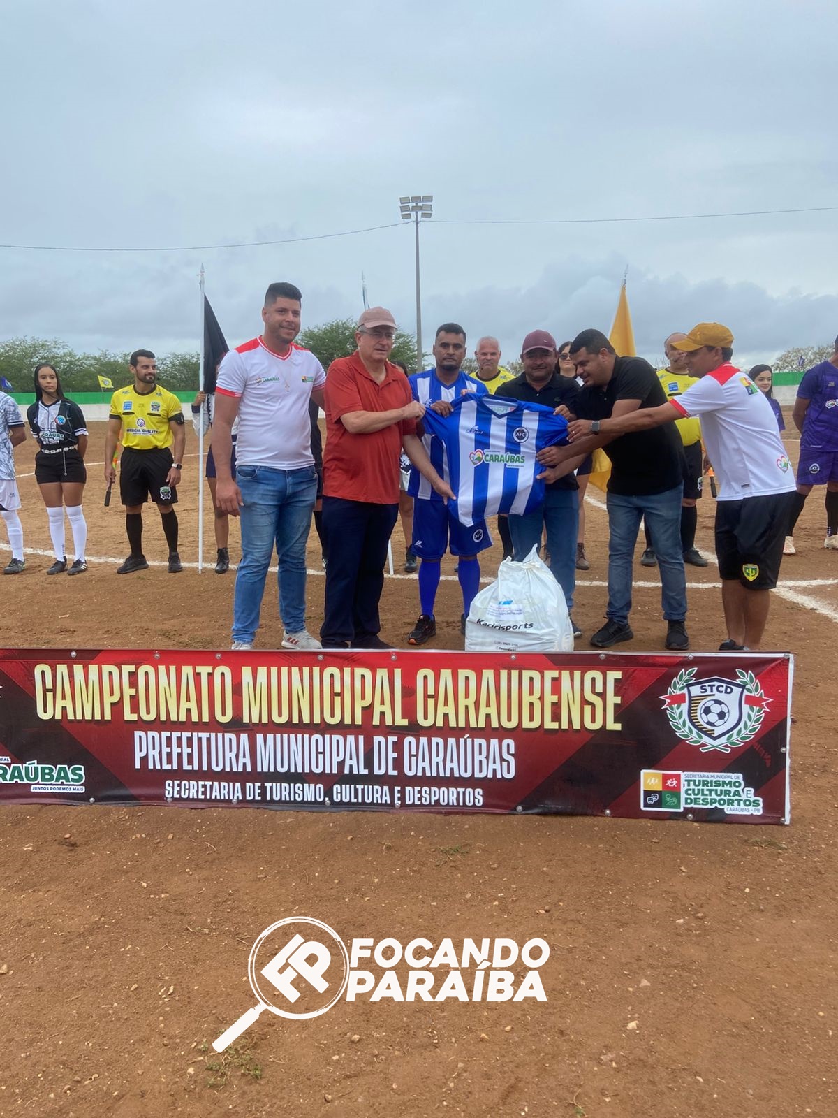 Prefeitura dá início ao Campeonato Municipal de Futebol 2025 em Caraúbas