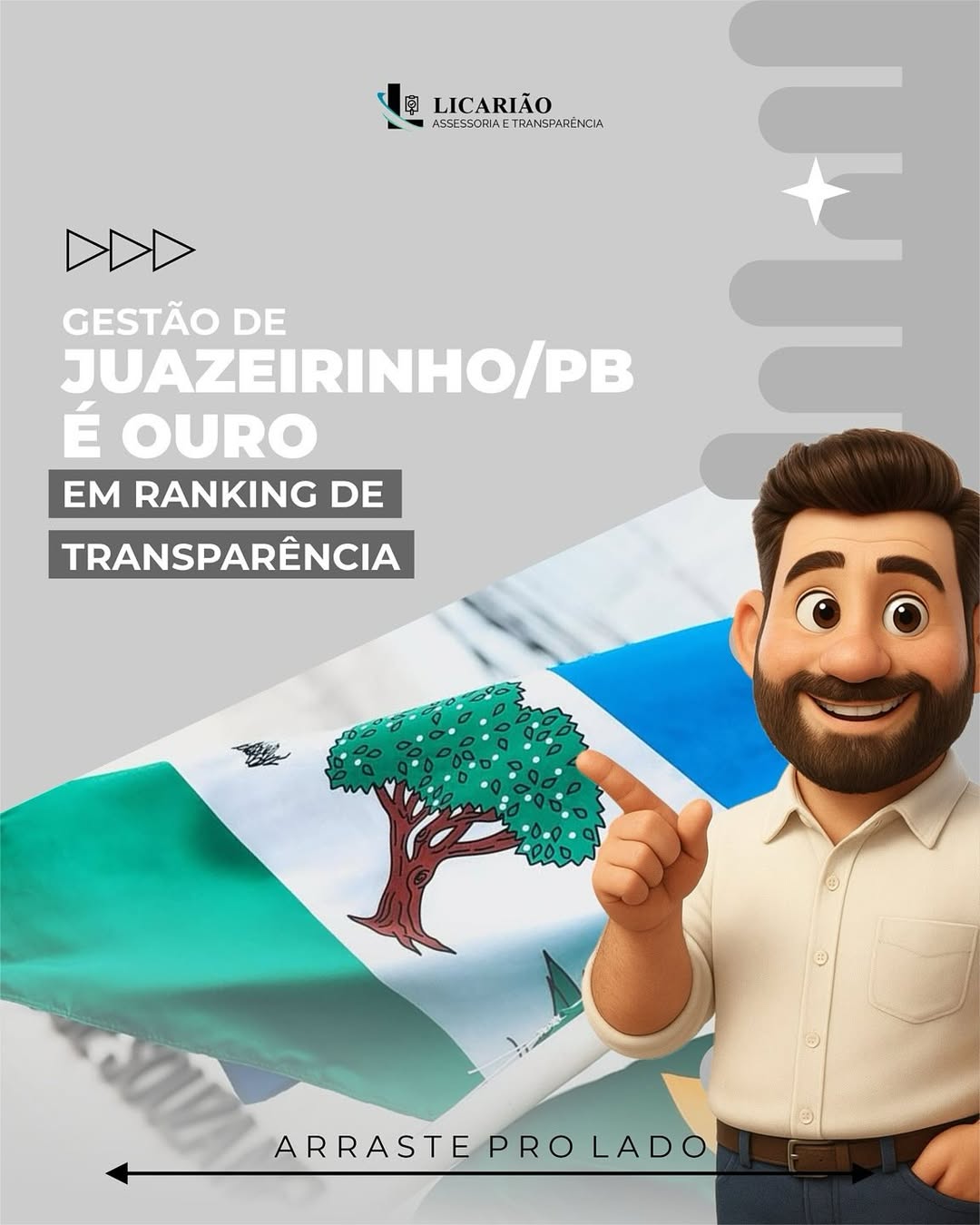 Juazeirinho alcança nota máxima no ranking de transparência do TCE-PB