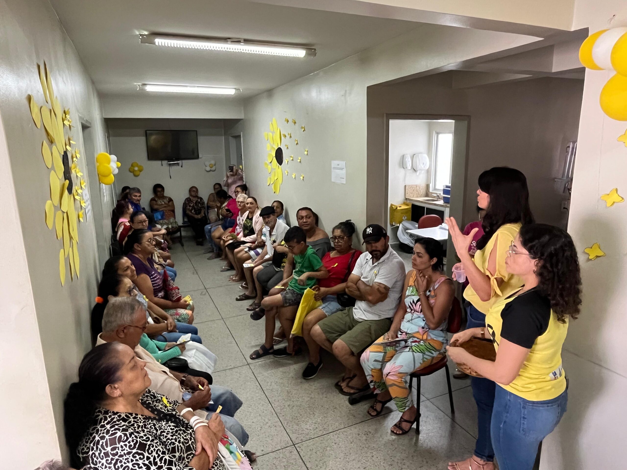 Campanha do Setembro Amarelo acontece nas unidades básicas de saúde de Sumé