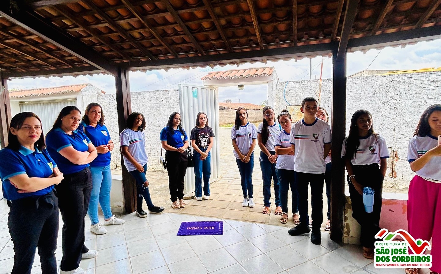 Prefeitura de São José dos Cordeiros promove ações do Setembro Amarelo com alunos do 8º ano