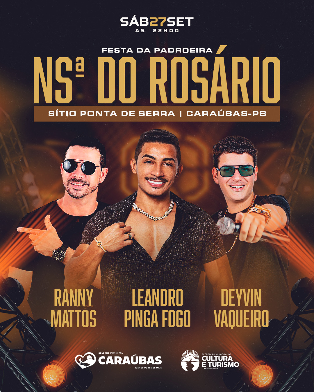 Caraúbas se prepara para grande Festa da Padroeira Nossa Senhora do Rosário no Sítio Ponta de Serra
