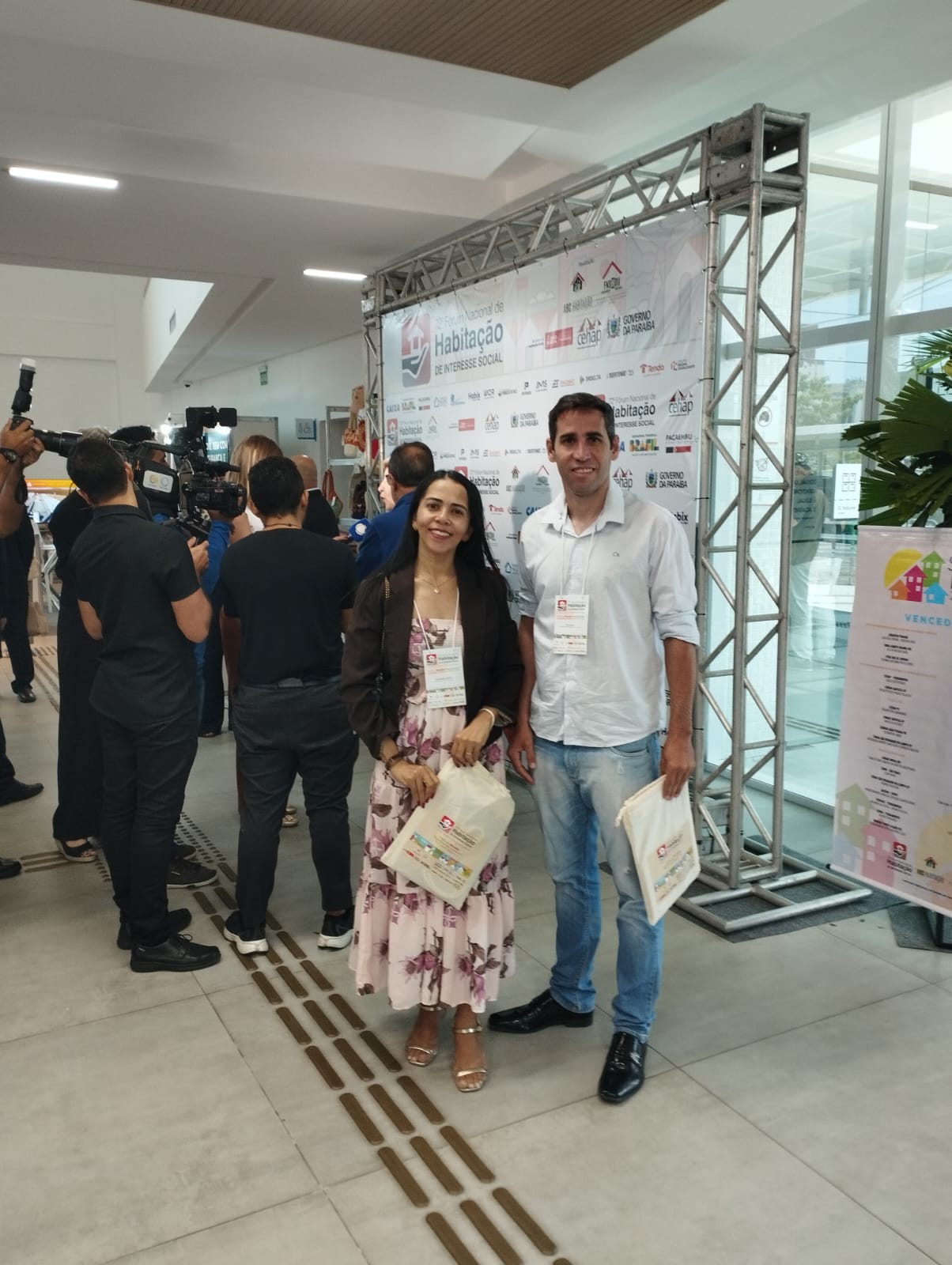 Secretaria de Assistência Social de Sumé participa de Fórum Nacional de Habitação que acontece em JP