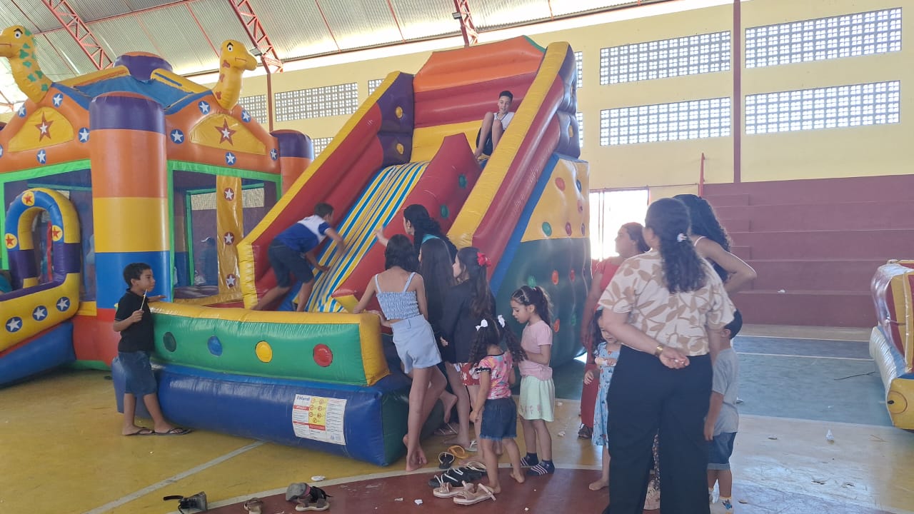 Sumé: Alegria e diversão marcam Festa das Crianças na Escola de Campo de Pio X