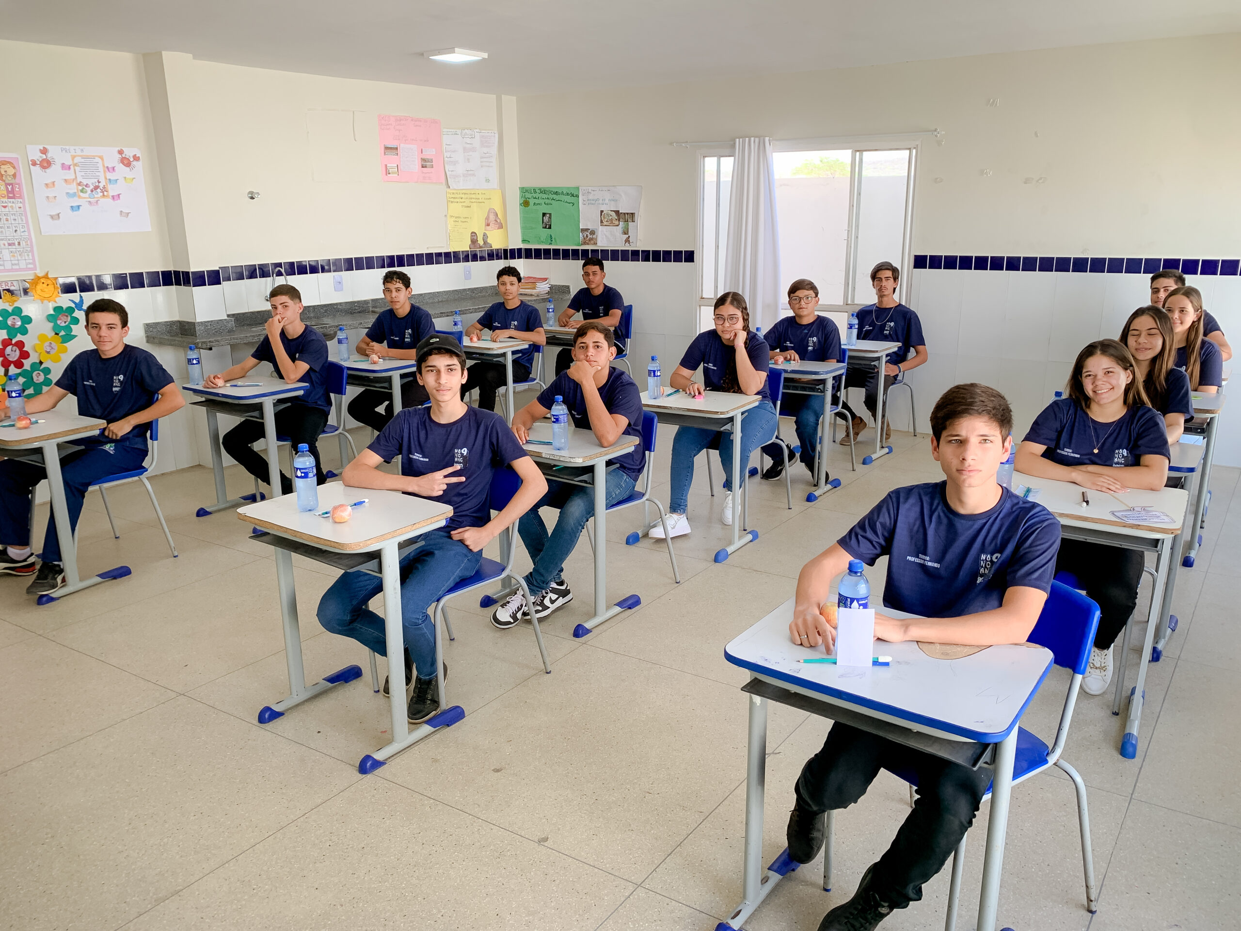 Alunos do 5º e 9º ano de Amparo participaram da aplicação do SAEB 2025