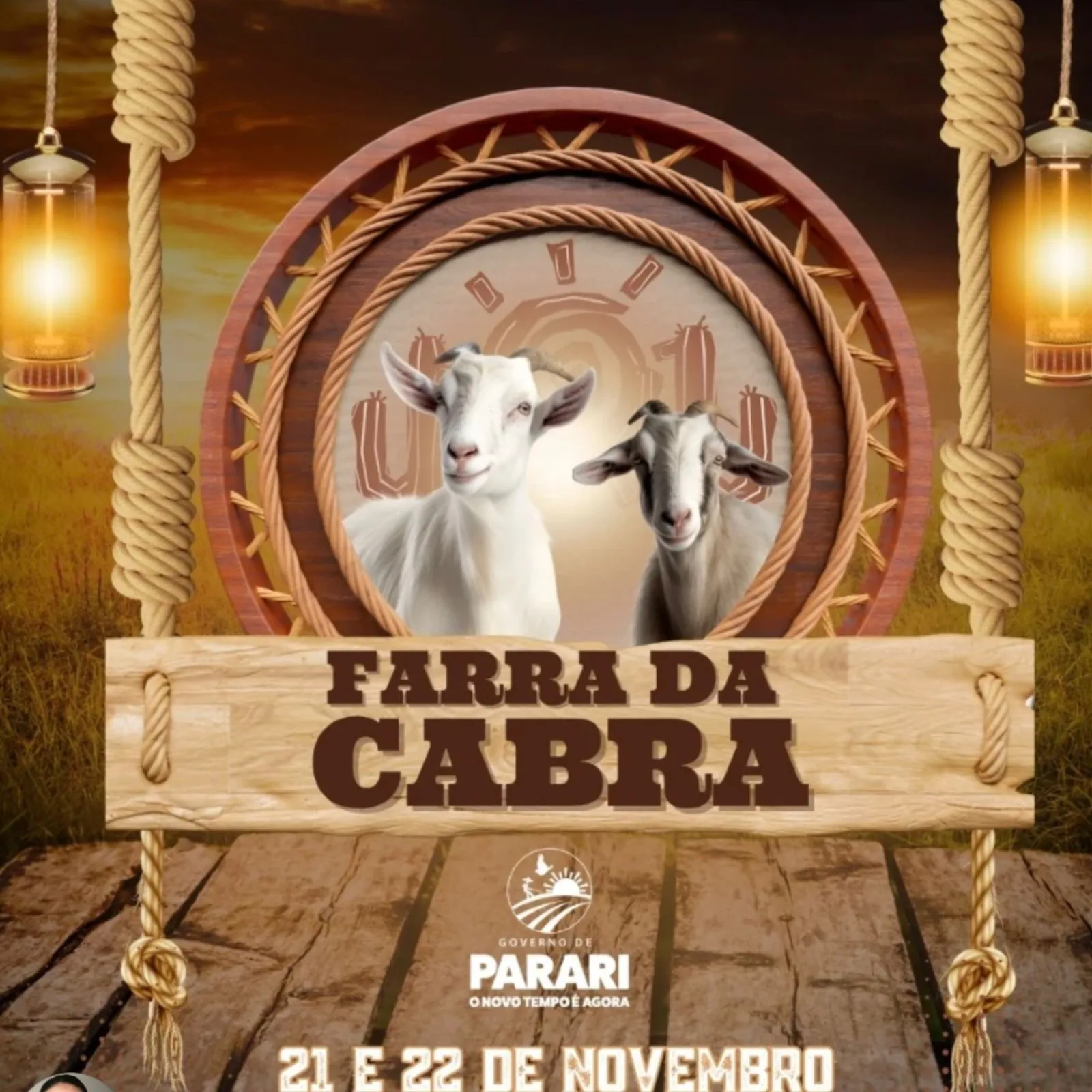 Prefeito Genival Queiroz anuncia a 1ª edição da Farra da Cabra em Parari