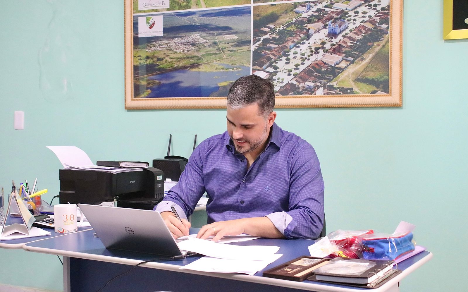 São José dos Cordeiros terá mais de R$ 3 milhões em investimentos com novas ordens de licitação assinadas pelo prefeito Felício Queiroz