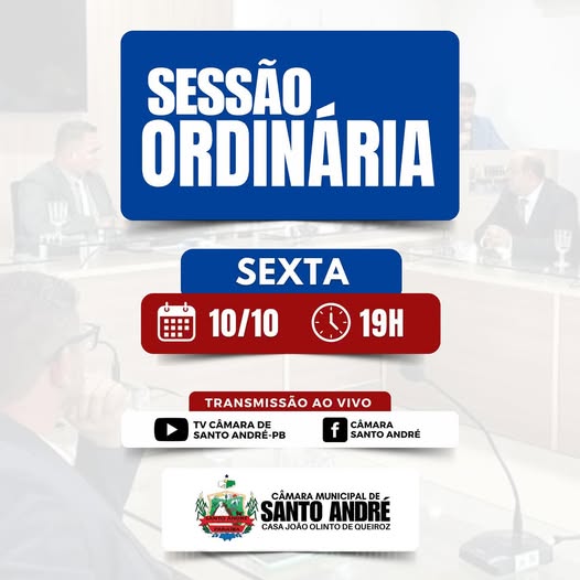 Câmara Municipal de Santo André realiza Sessão Ordinária nesta sexta-feira