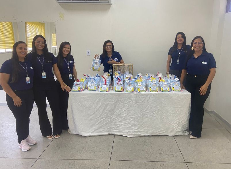 Em Sumé: Assistência Social entrega lembrança às crianças atendidas pelo Programa Primeira Infância