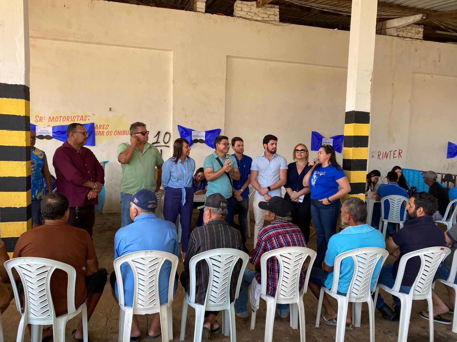 Prefeitura de Sumé realiza campanha Novembro Azul para servidores das Secretarias de Obras e Agricultura